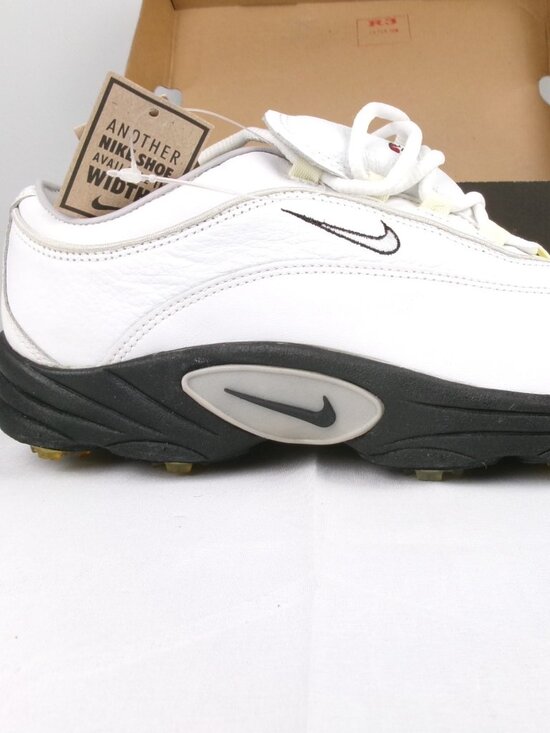 Vintage 1998 Nike Air Sharp TW Golf Shoes Deadstock OG Box Receipt Size 9 main image 7